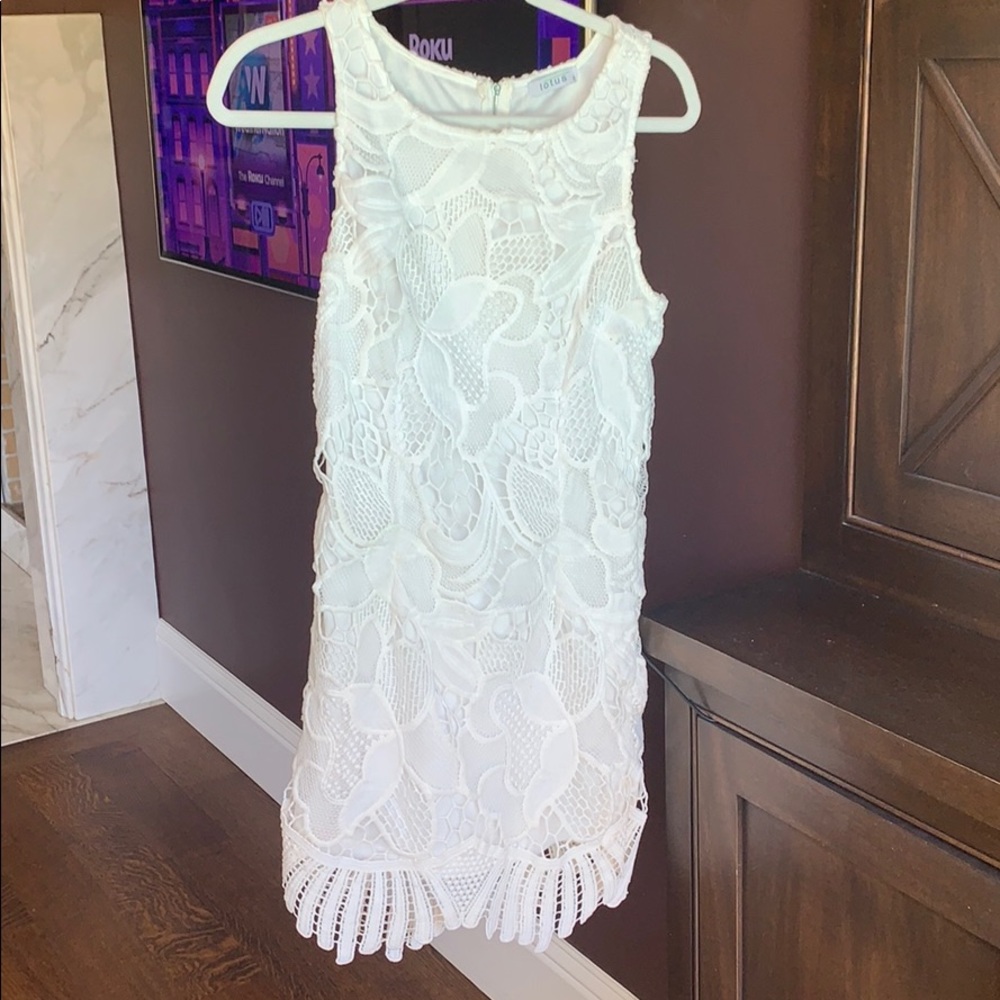 White dress